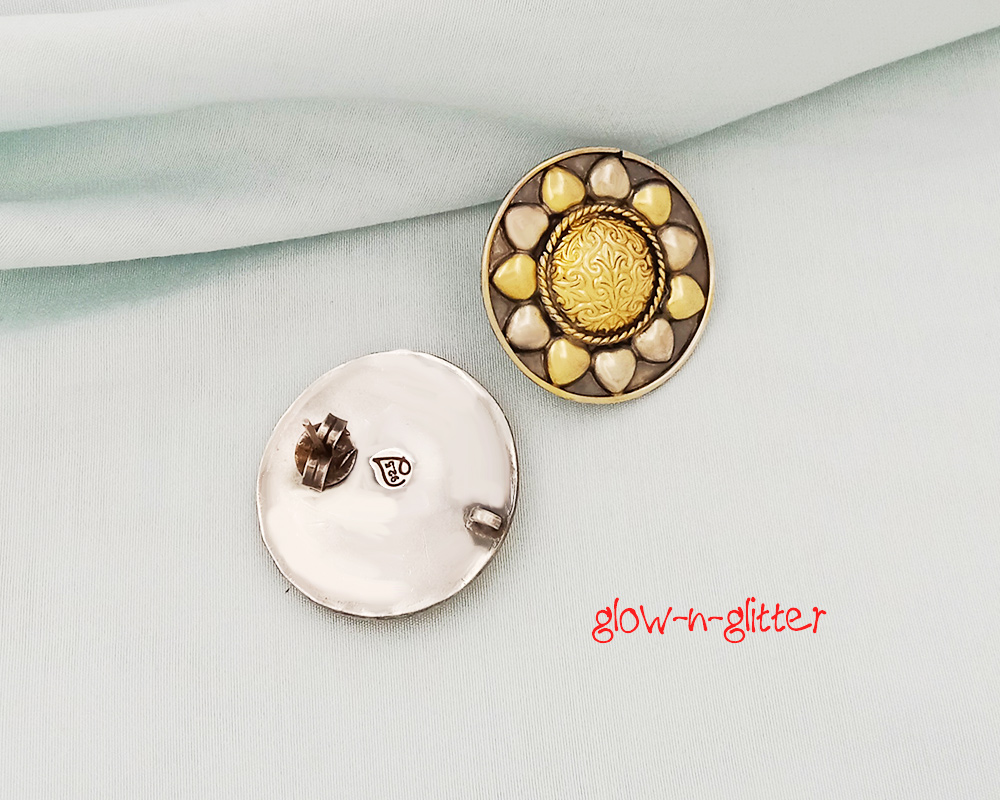 STERLING SILVER SOL BLOOM EARRINGS - Image 2