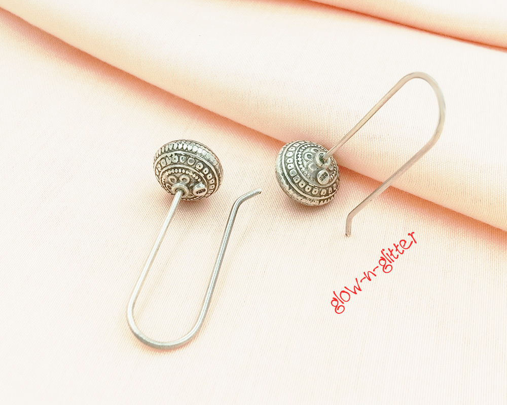 STERLING SILVER HOOK EARRINGS - Image 2