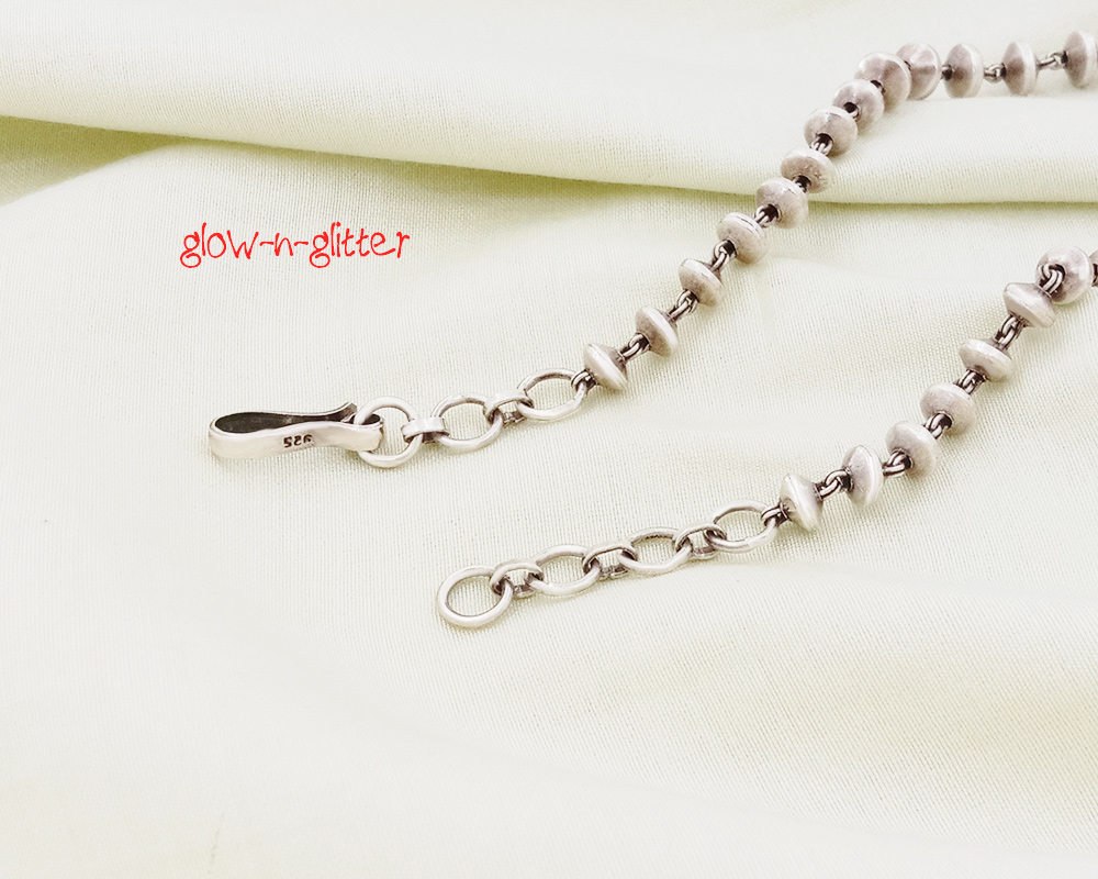 STERLING SILVER BRUSH NECKLACE - Image 3