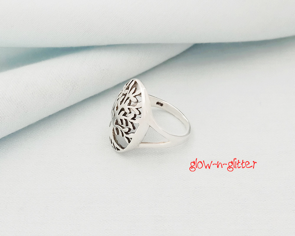 STERLING SILVER TREE OF LIFE RING - Image 3