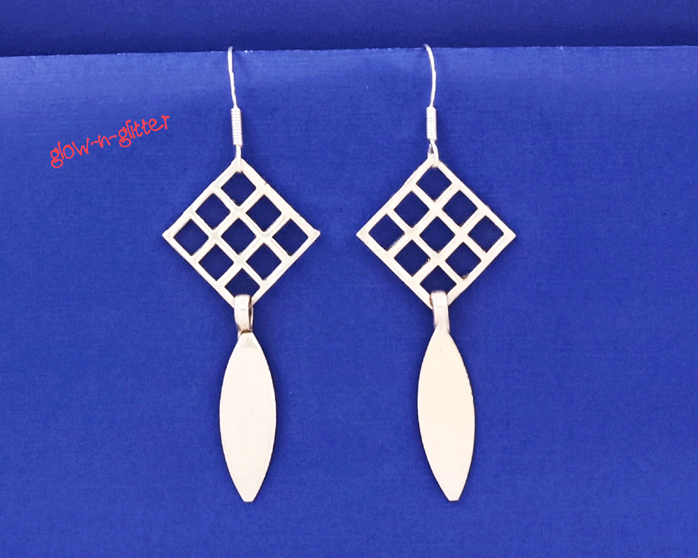 <span style="color: #808080;">STERLING SILVER DROP EARRINGS </span> - Image 2