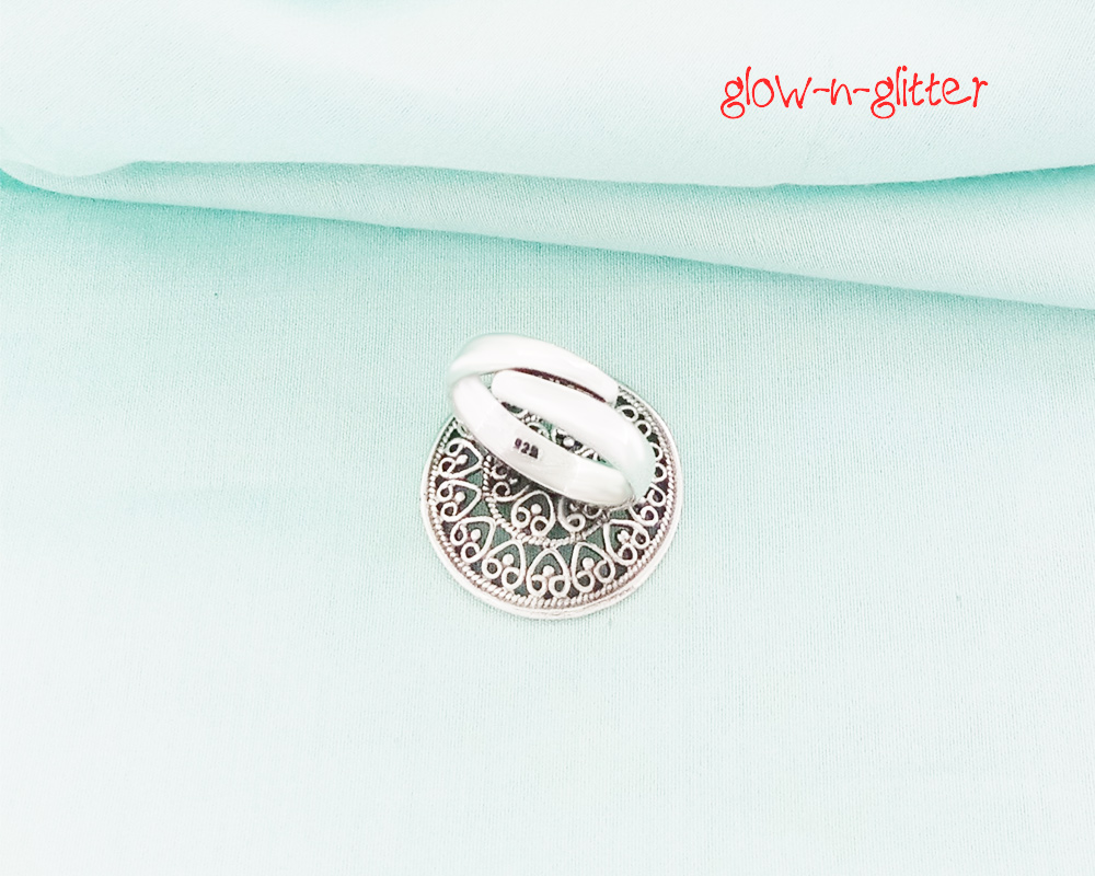 STERLING SILVER JAALI RING - Image 2