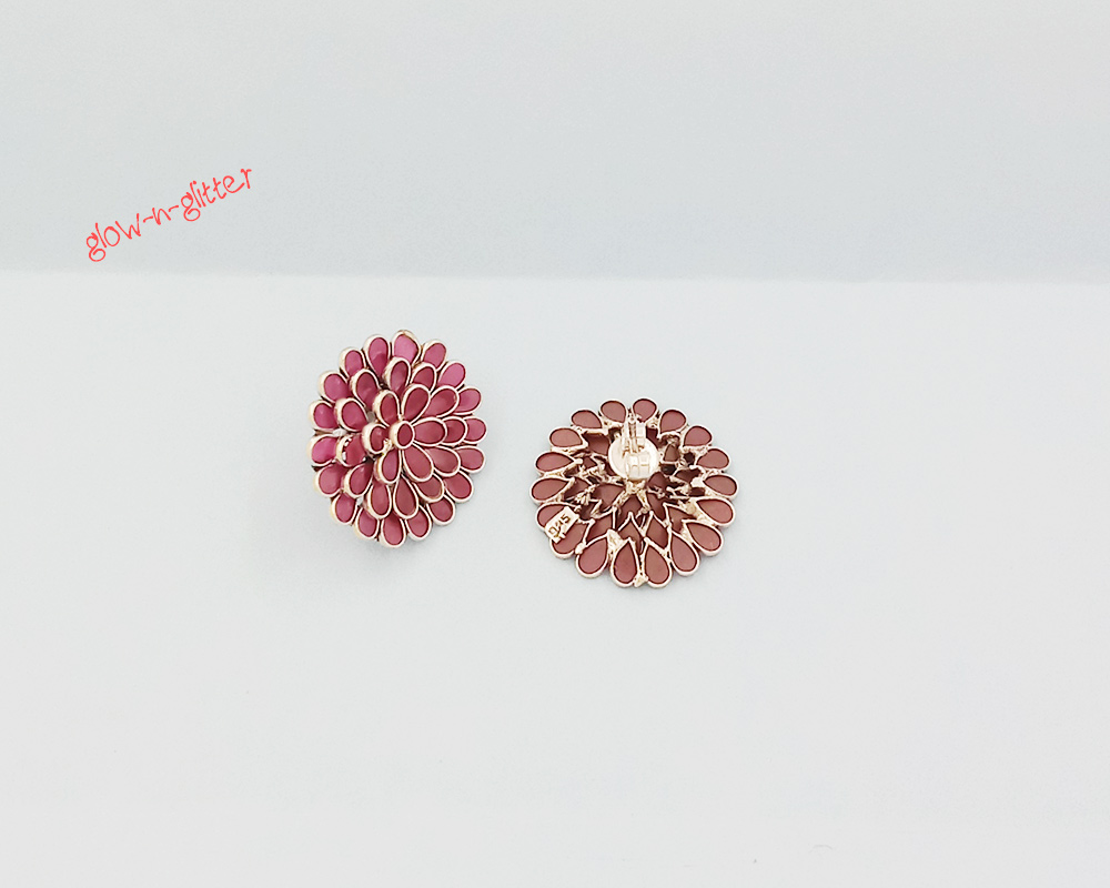<span style="color: #808080;">STERLING SILVER POLKI STUD EARRINGS </span> - Image 4